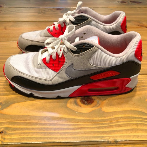 Nike Air Max 90 OG Infrared (2010) - Size 12 ( 325018-107 ) - Picture 3 of 9
